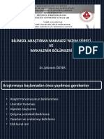 69856, Bilimsel Makale Yazim Sureci Ve Makalenin Bolumleripdf PDF