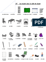 1 - Vocabulary - Objects Around Room PDF