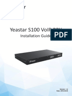 Yeastar S100 Installation Guide en PDF