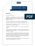 Liderazgo para el cambio: gestión y competencias