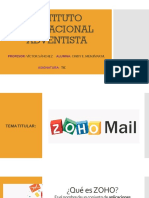 Presentacion de Zoho Mail 1