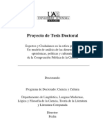 Proyecto 1 - Tesis Doctoral PDF