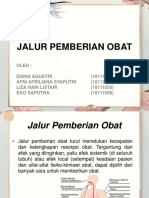 Jalur Pemberian Obat