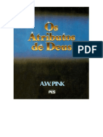 A. W. Pink - Os Atributos de Deus PDF