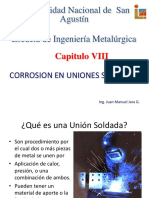 Corrosion VIII de Uniones Soldadas 2012