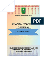 Contoh Renstra PDF