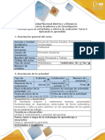 Guía de Actividades y Rubrica de Evaluación Tarea 5 - Aplicando Lo Aprendido PDF