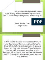 Analisis SWOT