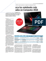 Notebooks premiados y mejores 2018