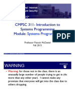 cmpsc311 Systems Programming PDF