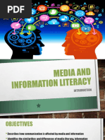 Media and Information Literacy