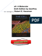 PDF The Cell A Molecular Approach Sixth PDF