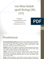 Asistensi Mata Kuliah Oseanografi Biologi (IKL 315
