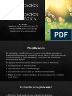 Planificación y Planificación Estratégica