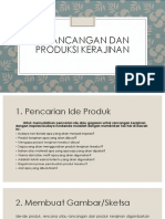 Perancangan Dan Produksi Kerajinan