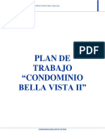 Plan de Trabajo Condominio Bellavista Ii