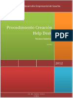 Proceso Help Desk