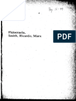 Fisiocracia, Smith, Ricardo, Marx - Napoleoni, C PDF