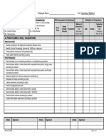 Laboratory Medicine Phlebotomist Competency Checklist PDF