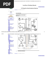 Land Rover Workshop Manuals - L322 Range Rover System Description and Operation - AIR CONDITIONING - A - C Control Diagram Low Line System, Sheet 1 of 2 PDF