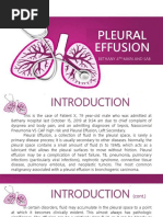 Pleural Effusion