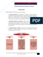 Niveles de La Estrategia Corporativa de Negocios y Funcional PDF