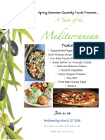 Quantity Foods Mediterranean Theme Flyer