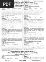 MCQ Chapter Wise Class 12 PYTHON