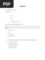 PE2 Python Essentials 2 Part 2 Summary Test Answers Full 100% | PDF ...