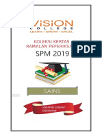 Soalan Ramalan Sains SPM 2019