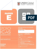 Icas Maths 2010 PDF