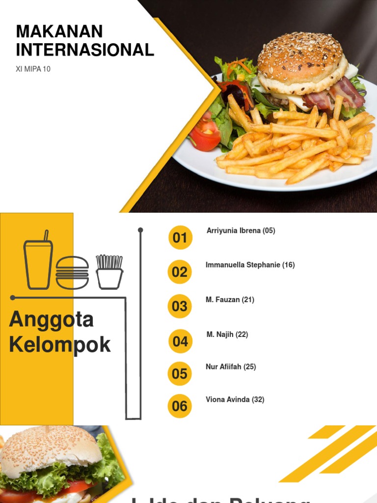 Ppt Pkwu Makanan Internasional Pptx