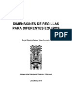 Dimensiones de Rejillas