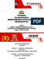 Paparan MOU Polri PP INI