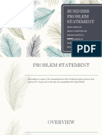 Business Problem Statement