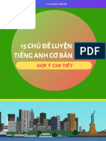 15 Chu de Noi Tieng Anh Co Ban