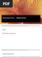 HR Analytics - 18mbahr302