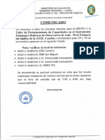 Comunicado Taller Rubricas 27112019 PDF