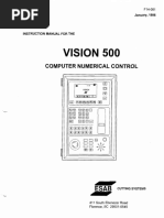 Esab Vision 500 Manual