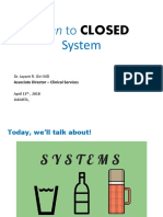 Open To CLOSED System PDF