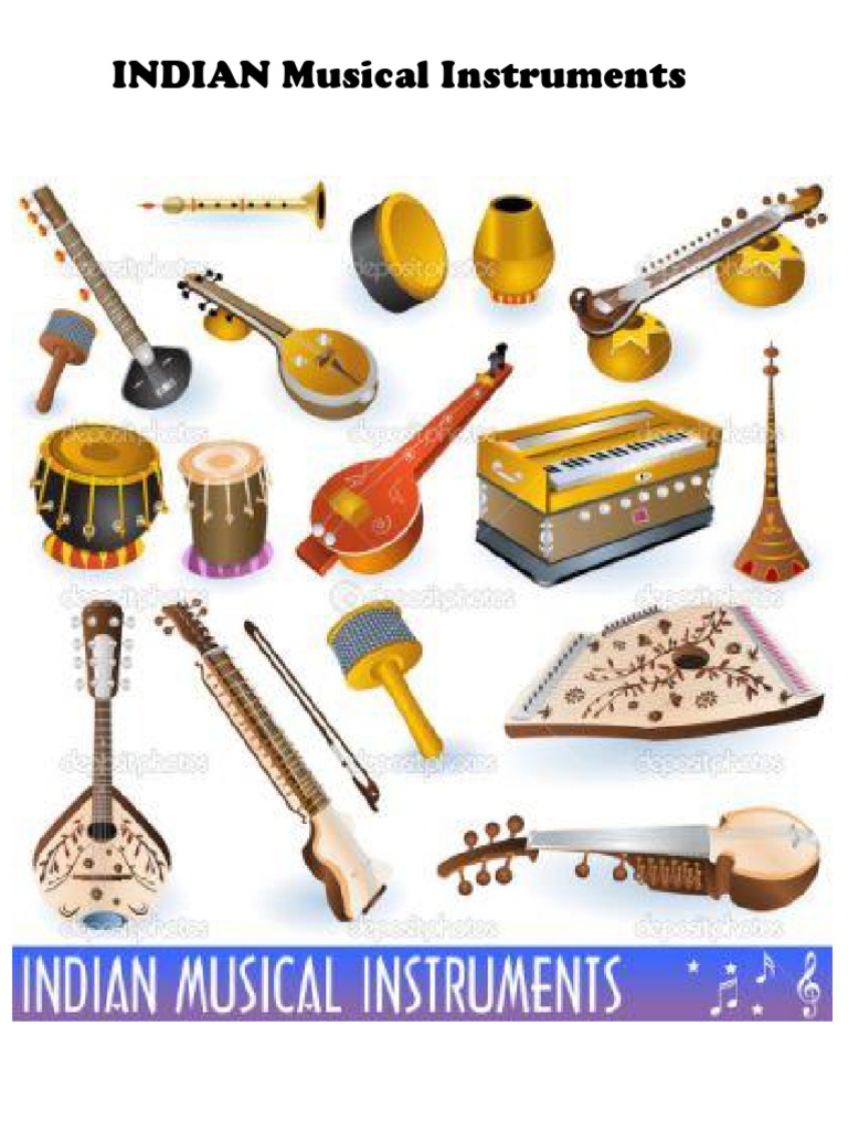 Indian Musical Instruments Overview | PDF