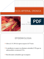 Insuficiencia Arterial Cronica