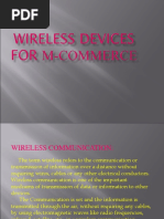 4.1 Wireless Devices For Mcom