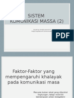 11.2 Sistem Komunikasi Massa Effect