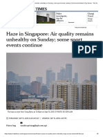 Haze in Asia