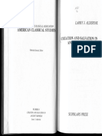 (Larry - J. - Alderink) - Creation - and - Salvation - in - Ancint Orphism (B-Ok - Xyz) PDF