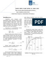 Disain Kompensator Untuk Plant Motor DC Orde Satu PDF