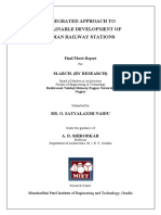 Integrated Approach To Sustainable Development of Indian Railway Stations - Thesis Report-170731094812