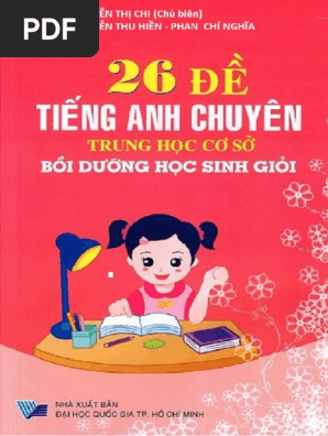 26 đề tiếng anh chuyên trung học cơ sở PDF | PDF