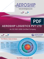 Aeroship Logistics PVT LTD Presentation